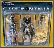 Ninja (Armor / Silver) from Ciber Ninja - Basic Series manufactured by Sunco [Front]