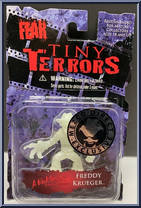 Freddy Krueger (Glow in the Dark) from Cinema of Fear - Tiny Terrors manufactured by Mezco [Front]