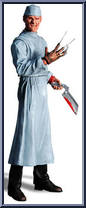 Freddy Krueger (A Nightmare on Elm Street 4 - Dream Master) from Cinema of Fear - Series 4 manufactured by Mezco [Loose]