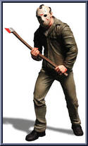 Jason Voorhees (Friday the 13th - Part 3) from Cinema of Fear - Series 4 manufactured by Mezco [Loose]