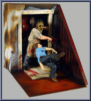 Texas Chainsaw Massacre from Cinema of Fear - Screen Grabs - Series 1 manufactured by Mezco [Loose]