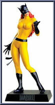 Hellcat from Classic Marvel Figurine Collection - Basic Series manufactured by Eaglemoss [Loose]