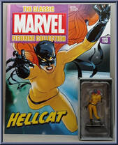 Hellcat from Classic Marvel Figurine Collection - Basic Series manufactured by Eaglemoss [Front]