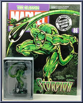 Scorpion from Classic Marvel Figurine Collection - Basic Series manufactured by Eaglemoss [Front]