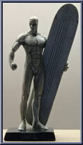 Silver Surfer from Classic Marvel Figurine Collection - Basic Series manufactured by Eaglemoss [Loose]