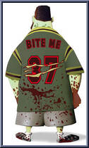 Night of the Living Kev (Zombie Figure)  from Clerks Inaction Figures - Exclusives manufactured by Graphitti Designs [Loose]
