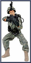 Airborne Infantryman from Click N' Play - 12" Scale manufactured by Click N' Play [Loose]