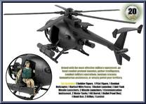 Combat Helicopter from Click N' Play - Playsets manufactured by Click N' Play [Loose]