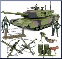 Combat Tank from Click N' Play - Playsets manufactured by Click N' Play [Loose]