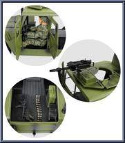 Humvee (Green) from Click N' Play - Playsets manufactured by Click N' Play [Loose]