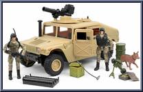 Humvee (Tan) from Click N' Play - Playsets manufactured by Click N' Play [Loose]