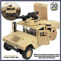 Humvee (Tan) from Click N' Play - Playsets manufactured by Click N' Play [Loose]