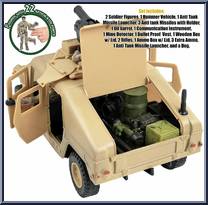 Humvee (Tan) from Click N' Play - Playsets manufactured by Click N' Play [Loose]
