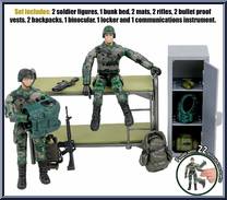 Military Life (Bunk Beds) from Click N' Play - Playsets manufactured by Click N' Play [Loose]
