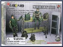 Military Life (Bunk Beds) from Click N' Play - Playsets manufactured by Click N' Play [Front]
