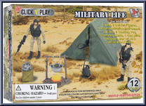 Military Life (Tent) from Click N' Play - Playsets manufactured by Click N' Play [Front]