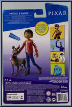 Miguel & Dante from Coco - Basic Series manufactured by Mattel [Back]