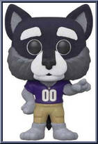 Harry the Husky (University of Washington) (Flocked) Action Figure