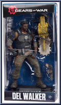 Del Walker (Gears of War 4) from Color Tops - Blue manufactured by McFarlane [Front]