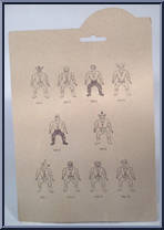 E. (Eagle) Man from Combo - Basic Series manufactured by Unknown [Back]