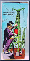 Collapsing Tower with Invisible Plane from Comic Action Heroes - Accessories manufactured by Mego [Side]