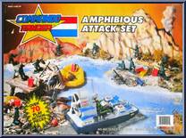 Amphibious Attack Set from Commando Ranger - Playsets manufactured by Concept 2000 [Back]