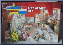 City Attack Set from Commando Ranger - Playsets manufactured by Concept 2000 [Back]