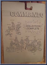 Captain J.B. from Commando - Black Cards manufactured by Unknown [Back]