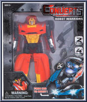 Robot Warrior (Orange / Yellow) from Converts Robot Warriors - Basic Series manufactured by Unknown [Front]