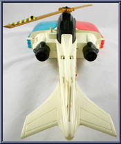 Air Raid (with Bullseye) from C.O.P.S. N Crooks - Vehicles manufactured by Hasbro [Loose]