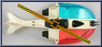 Air Raid (with Bullseye) from C.O.P.S. N Crooks - Vehicles manufactured by Hasbro [Loose]