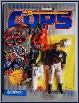 Airwave from C.O.P.S. N Crooks - Series 2 - C.O.P.S. manufactured by Hasbro [Front]