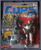 Bullit from C.O.P.S. N Crooks - Series 2 - Crooks manufactured by Hasbro [Front]