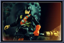 Nightstick from C.O.P.S. N Crooks - Series 2 - C.O.P.S. manufactured by Hasbro [Loose]