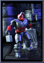 Powder Keg from C.O.P.S. N Crooks - Series 2 - C.O.P.S. manufactured by Hasbro [Loose]