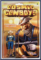 Starmarshall Colt Laezor (Blue) from Cosmic Cowboys - Basic Series manufactured by NeMA Studios [Front]