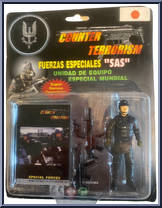 SAS from Counter Terrorism - Black Cards manufactured by KidsBiz [Front]
