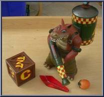 Dingodile from Crash Bandicoot - Series 2 manufactured by ReSaurus [Loose]