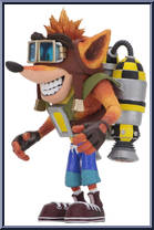 Crash Bandicoot (Jet Pack) from Crash Bandicoot - Basic Series manufactured by Neca [Loose]