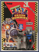 Sideswipe from Crash Dummies - Junkbots manufactured by Tyco [Front]