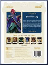 Caduceus Clay from Critical Role - ReAction Figures manufactured by Super7 [Back]
