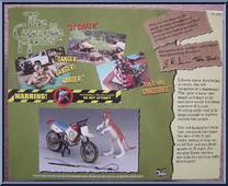 Outback Dirtbike (with Kangaroo) from Crocodile Hunter - Vehicles manufactured by N2 Toys [Back]