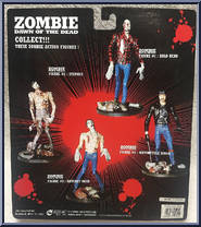Hatchet Head from Cult Cinema Collection - Zombie Dawn of the Dead manufactured by Reds [Back]