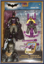Batman (Cross Bola) from Dark Knight - [5" Scale] Powertek manufactured by Mattel [Front]