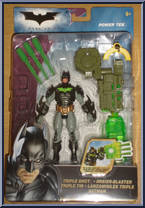 Batman (Triple Shot) from Dark Knight - [5" Scale] Powertek manufactured by Mattel [Front]