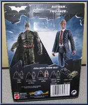 Batman & Two-Face from Dark Knight - [3 3/4" Scale] 2-Packs manufactured by Mattel [Back]