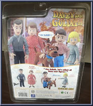John and Davey from Davey and Goliath - Basic Series manufactured by Majestic Studios [Back]