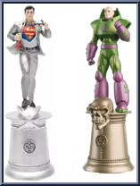 Superman / Lex Luthor from DC Chess Collection - Special manufactured by Eaglemoss [Loose]