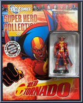 Red Tornado from DC Comics Super Hero Collection - Basic Series manufactured by Eaglemoss [Front]