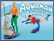 Aquaman & Aqualad from DC Direct - Deluxe manufactured by DC Direct [Loose]